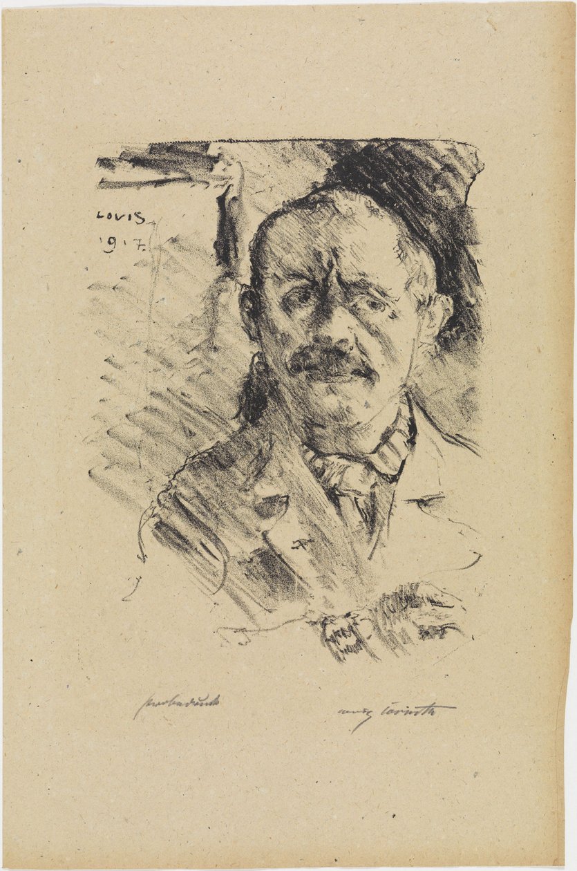 Önarckép alkotó: Lovis Corinth