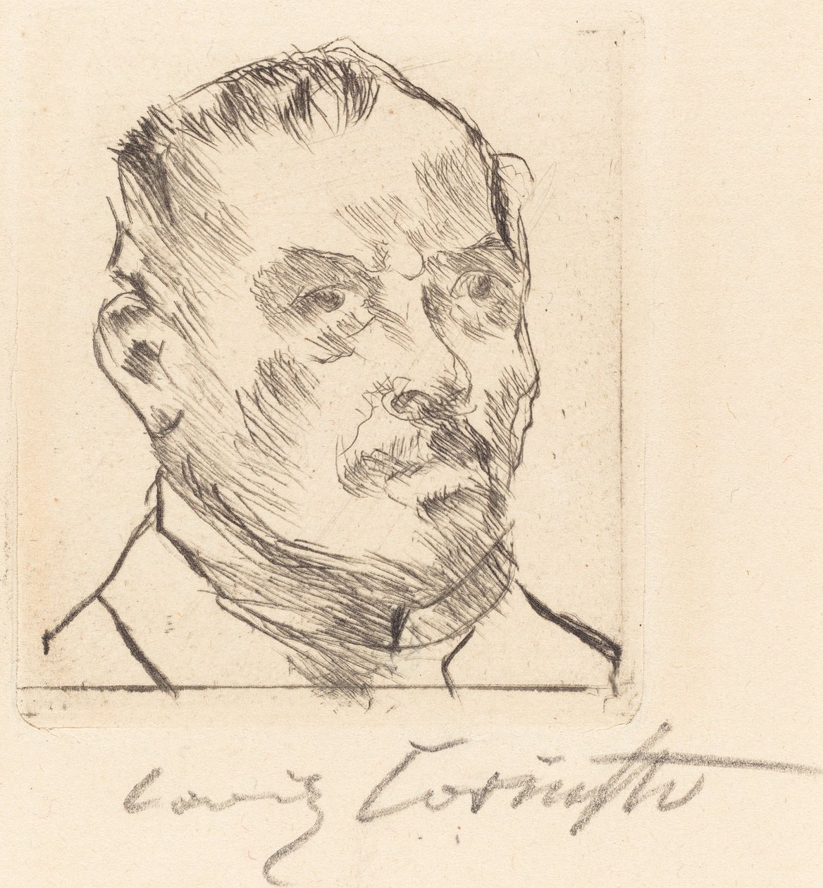 Önarckép - Fej Önarckép - Fej, 1916 alkotó: Lovis Corinth