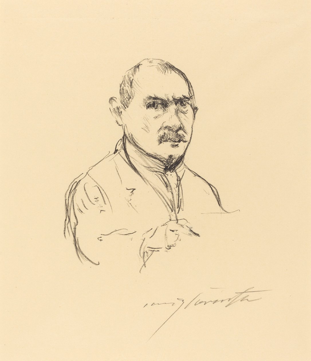 Önarckép, 1914. alkotó: Lovis Corinth