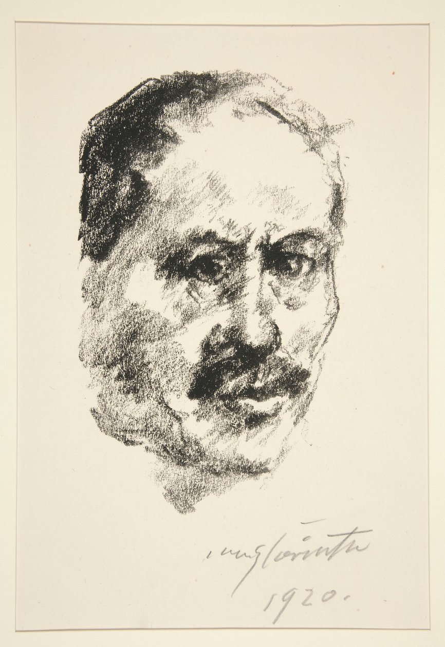 Önarckép alkotó: Lovis Corinth
