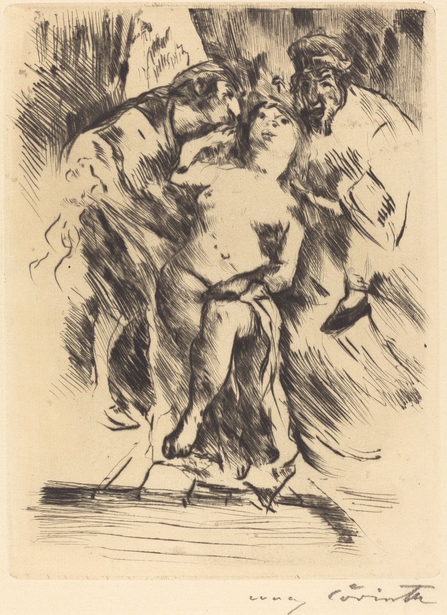 Susanna im Bade Susanna a fürdőben, 1914. alkotó: Lovis Corinth