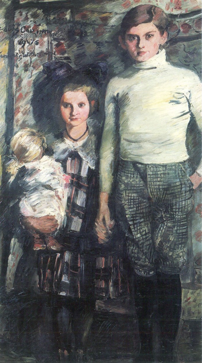 Thomas és Wilhelmine - a művész gyermekei alkotó: Lovis Corinth