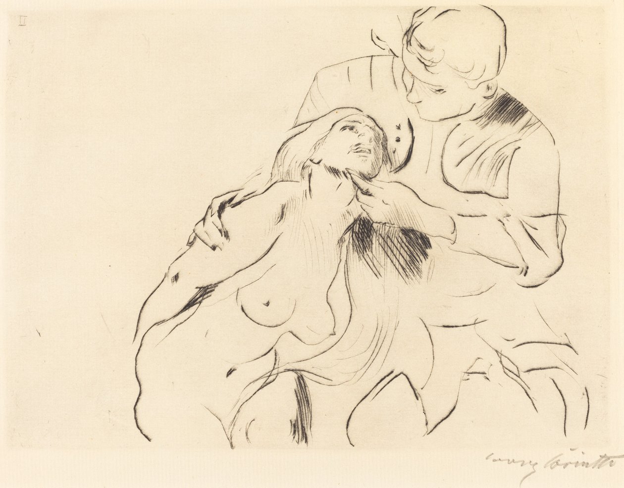 Versöhnung (A megbékélés) alkotó: Lovis Corinth