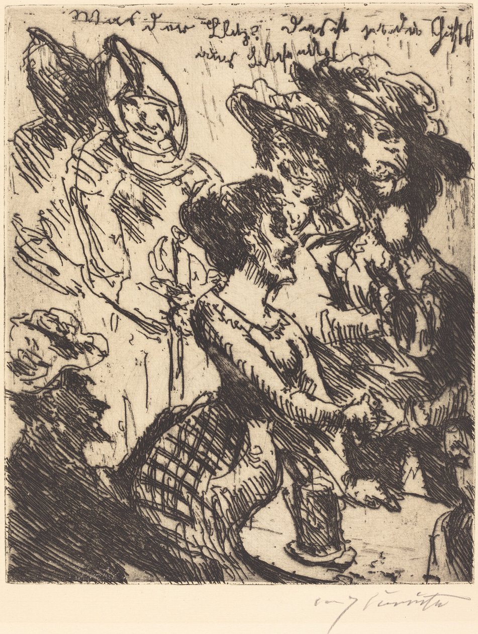 Mi a vaku! Ez a blasewitz hangulata, mi ez! Ez a Gustel, Blasewitz, 1923. alkotó: Lovis Corinth