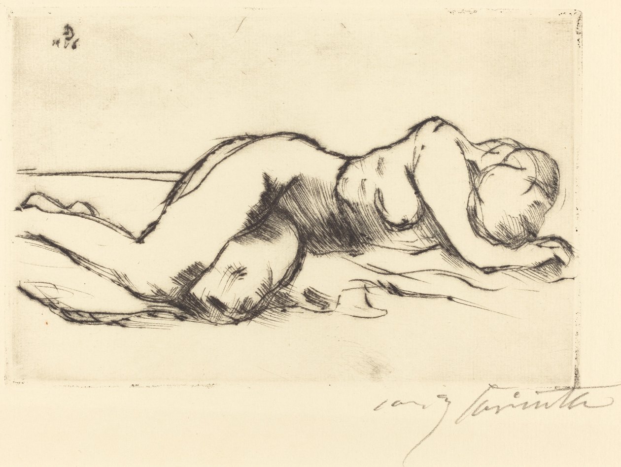 Női akt Női akt, 1916. alkotó: Lovis Corinth