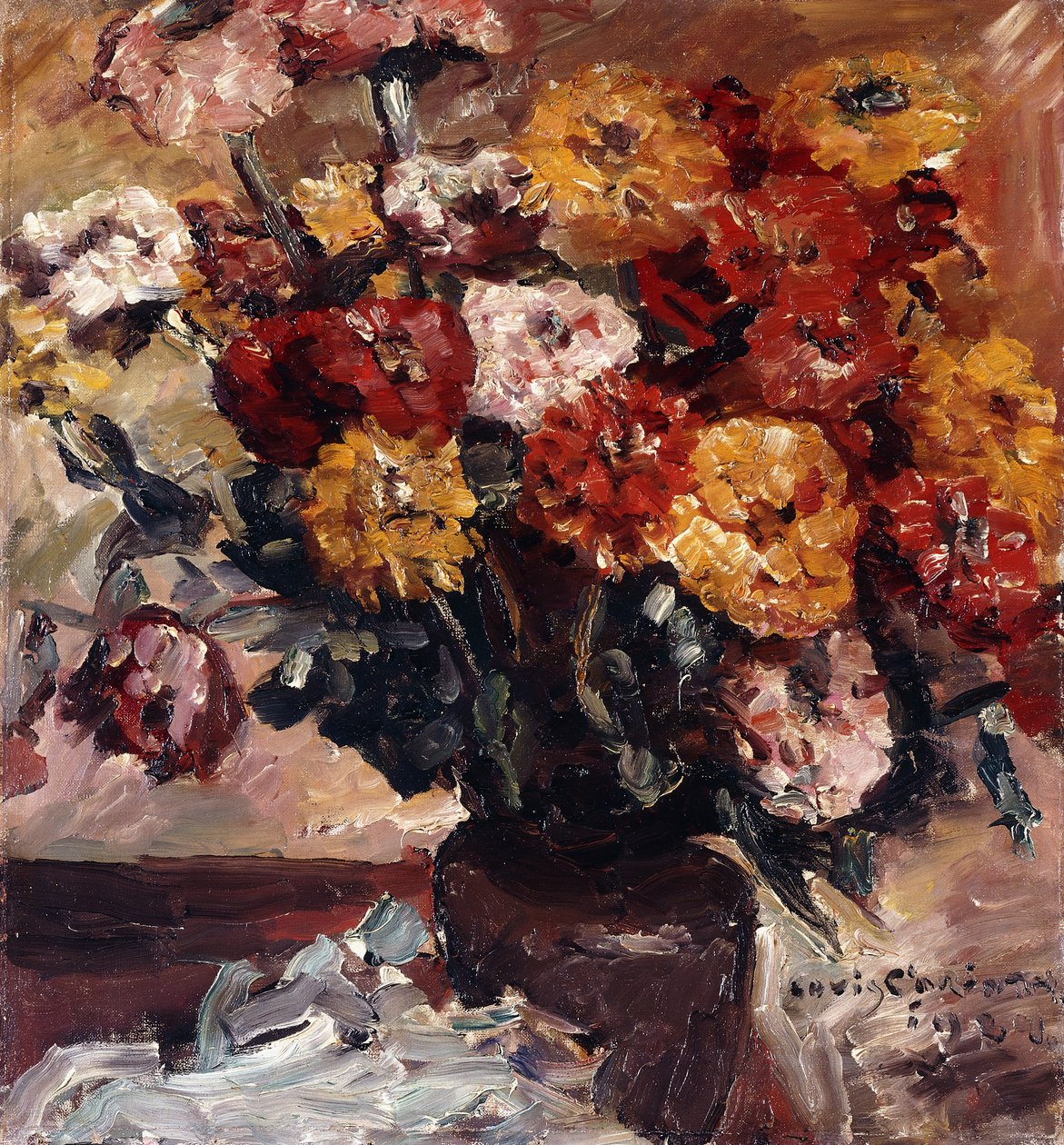 Zinni, alkotó: Lovis Corinth