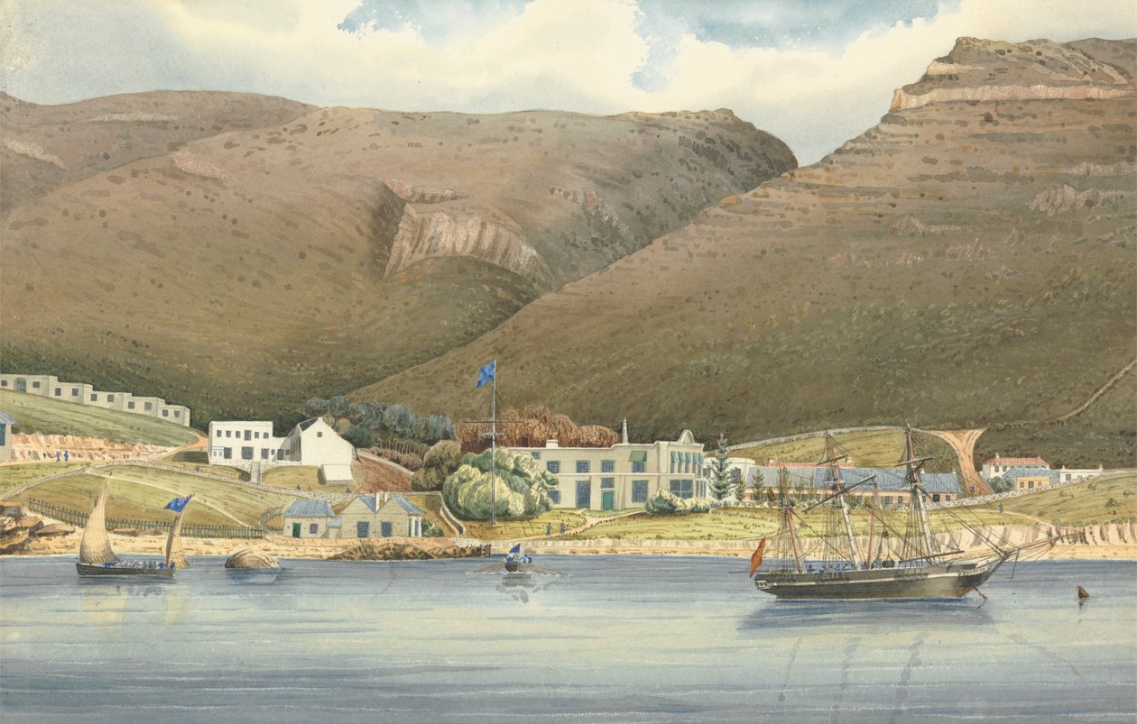 Az Admirális Ház, Simon városa, a Jóreménység foka alkotó: Lt. Humphrey John Julian