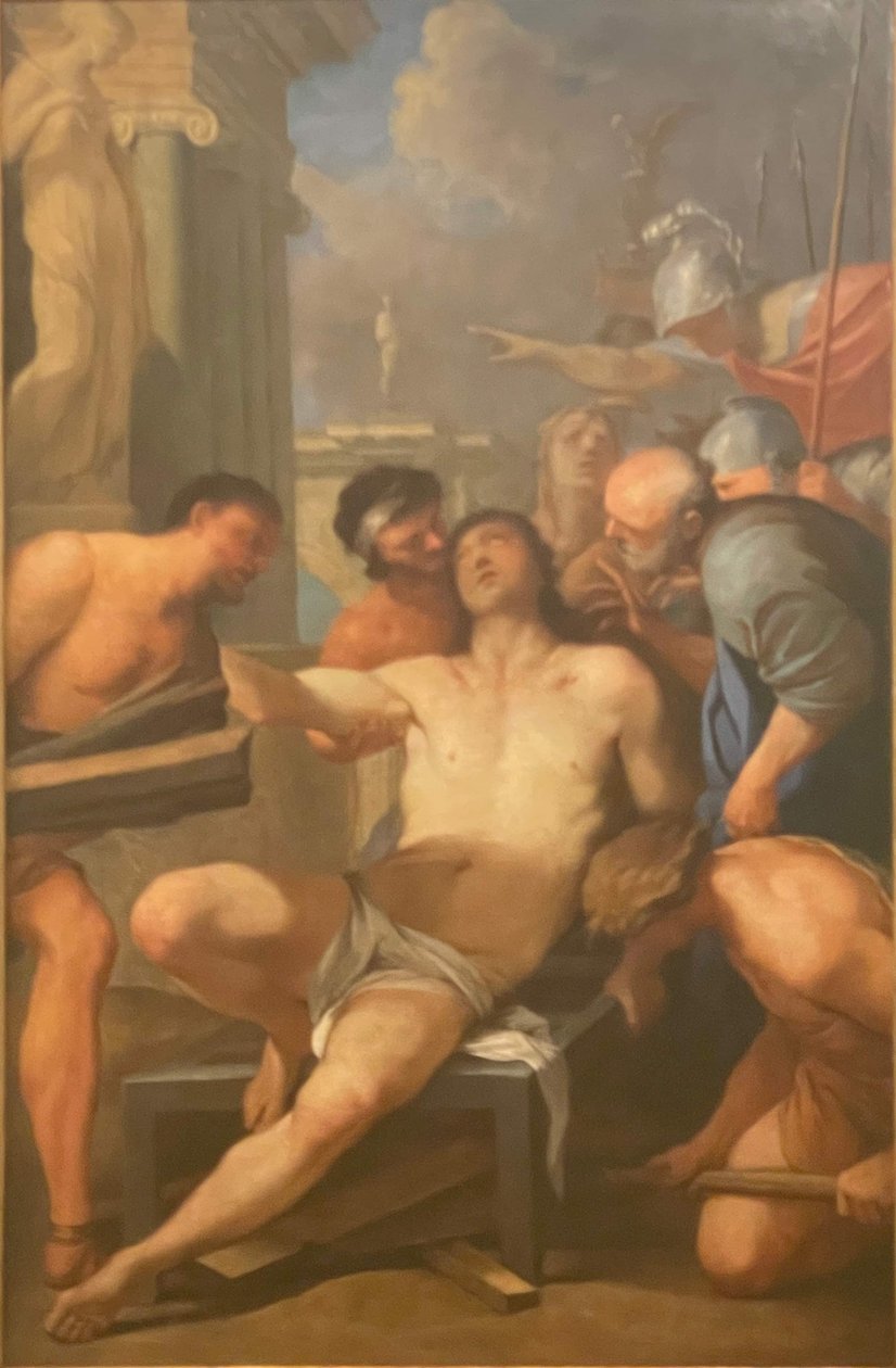 Francia: Le Martyre de saint Laurent alkotó: Lubin Baugin