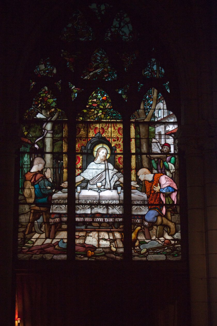 Emmaus utolsó vacsorája alkotó: Luc Olivier Merson