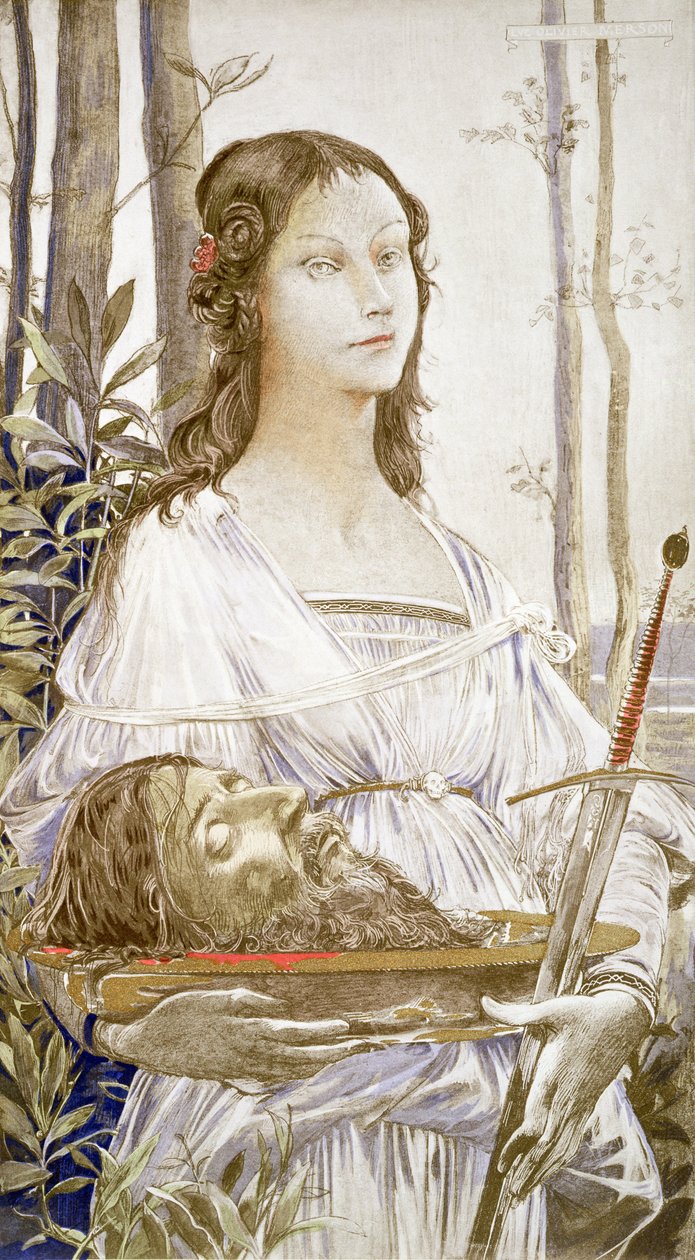 Salome Keresztelő János fejével a L