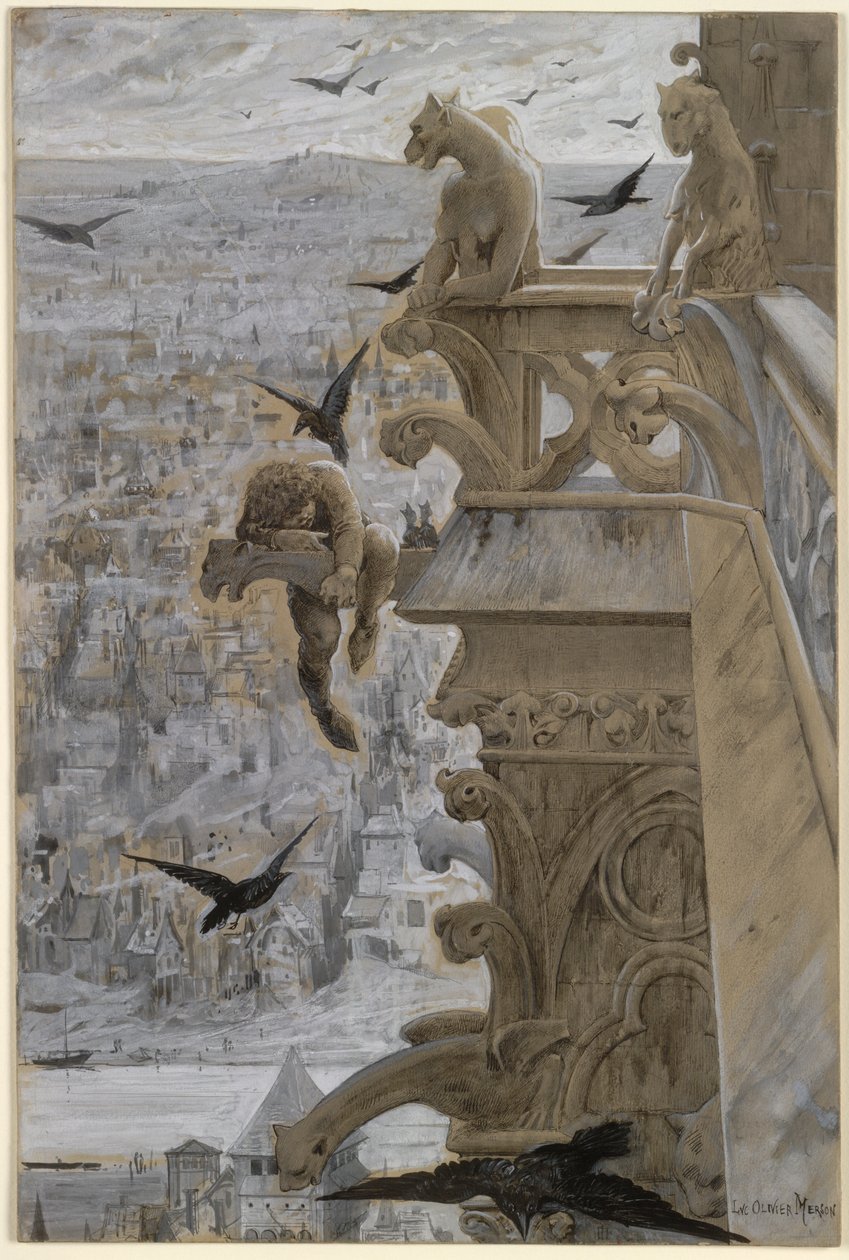 Párizsi Notre Dame alkotó: Luc Olivier Merson