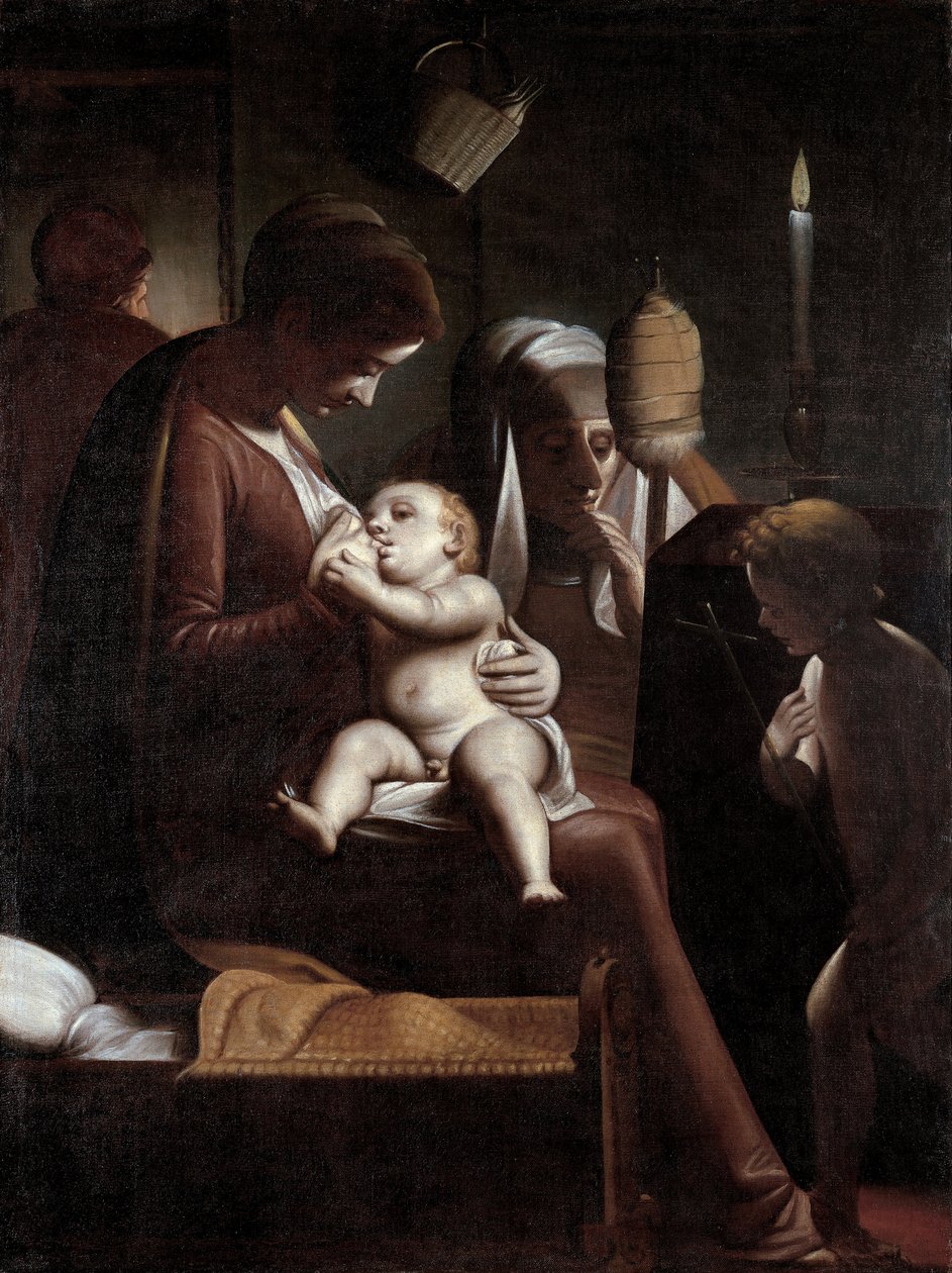 A gyertya Madonnája alkotó: Luca Cambiaso