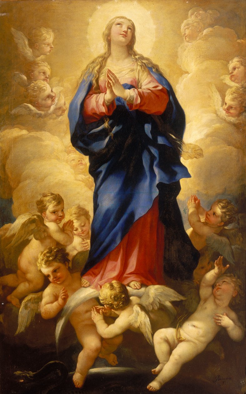 Szeplőtelen Fogantatás alkotó: Luca Giordano