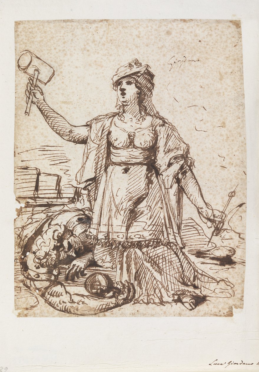 Jael és Sisera alkotó: Luca Giordano