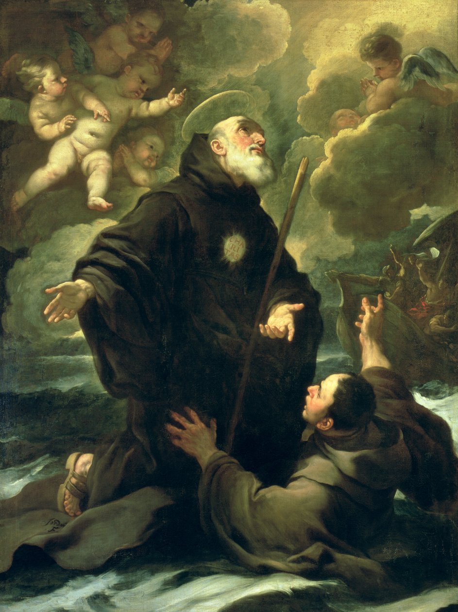 Paolai Szent Ferenc, 1416-1507) alkotó: Luca Giordano
