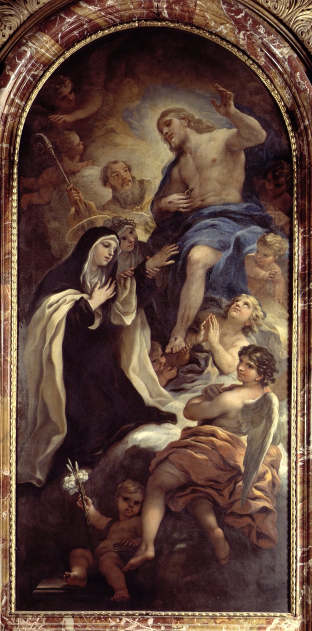 Pazzi Szent Mária Magdolna (1566-1607) alkotó: Luca Giordano