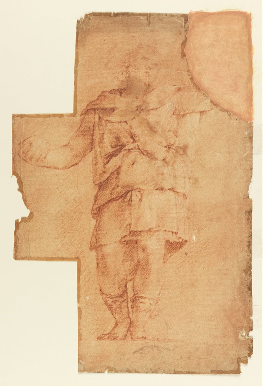 Állandó ábra tanulmányozása alkotó: Luca Giordano