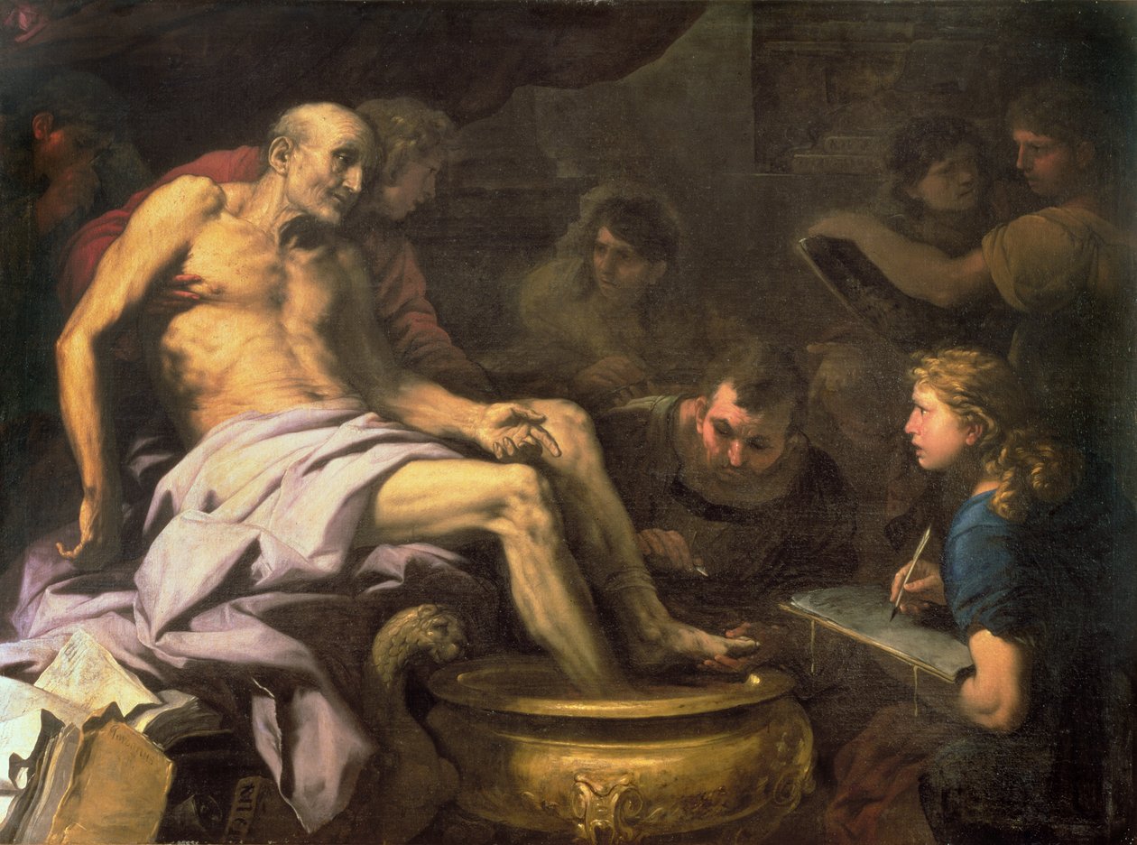Seneca halála alkotó: Luca Giordano