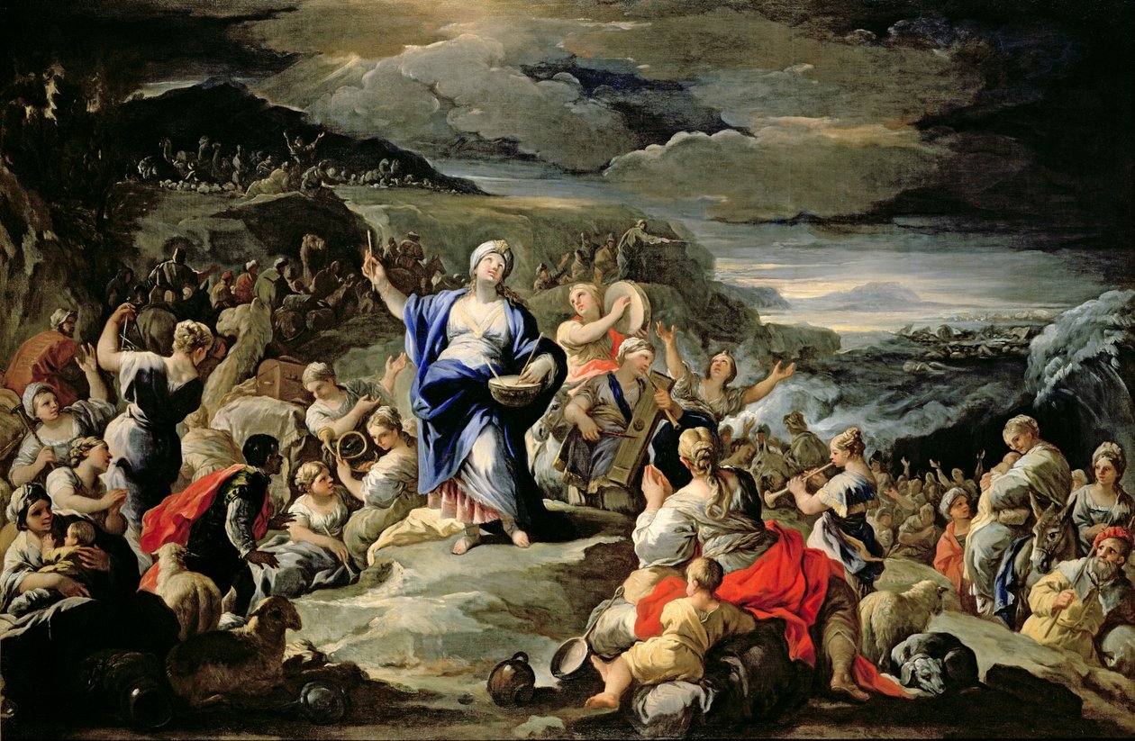 Mirjam éneke alkotó: Luca Giordano