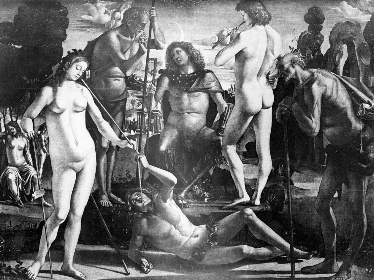 Pan Court, 1484 körül alkotó: Luca Signorelli