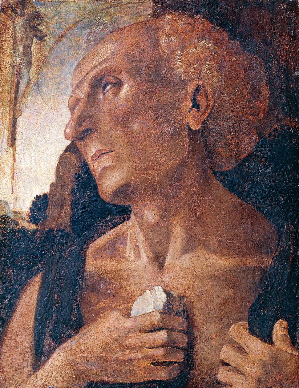 Szent Jeromos, Luca Signorellinek tulajdonítva (1441 körül vagy 1450-1523) alkotó: Luca (attr.to) Signorelli