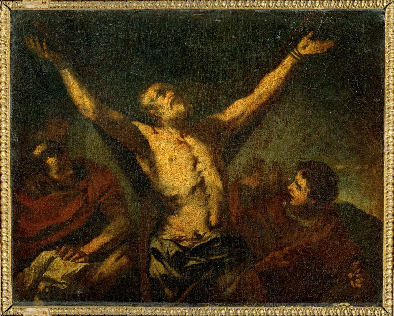 La martyr de Saint Andre - Szent András apostol vértanúsága ... alkotó: Luca (circle of) Giordano