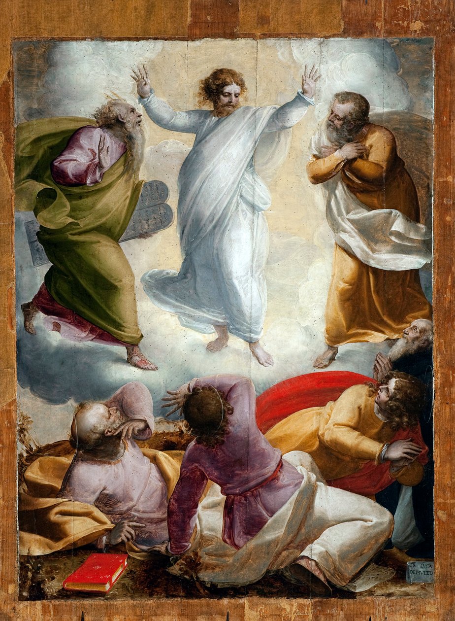 Az átváltozás (festmény alkotó: Luca Cambiaso