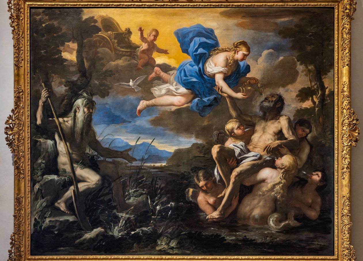Aeneast Vénusz tette halhatatlanná, 17. század második fele (olaj, vászon) alkotó: Luca Giordano
