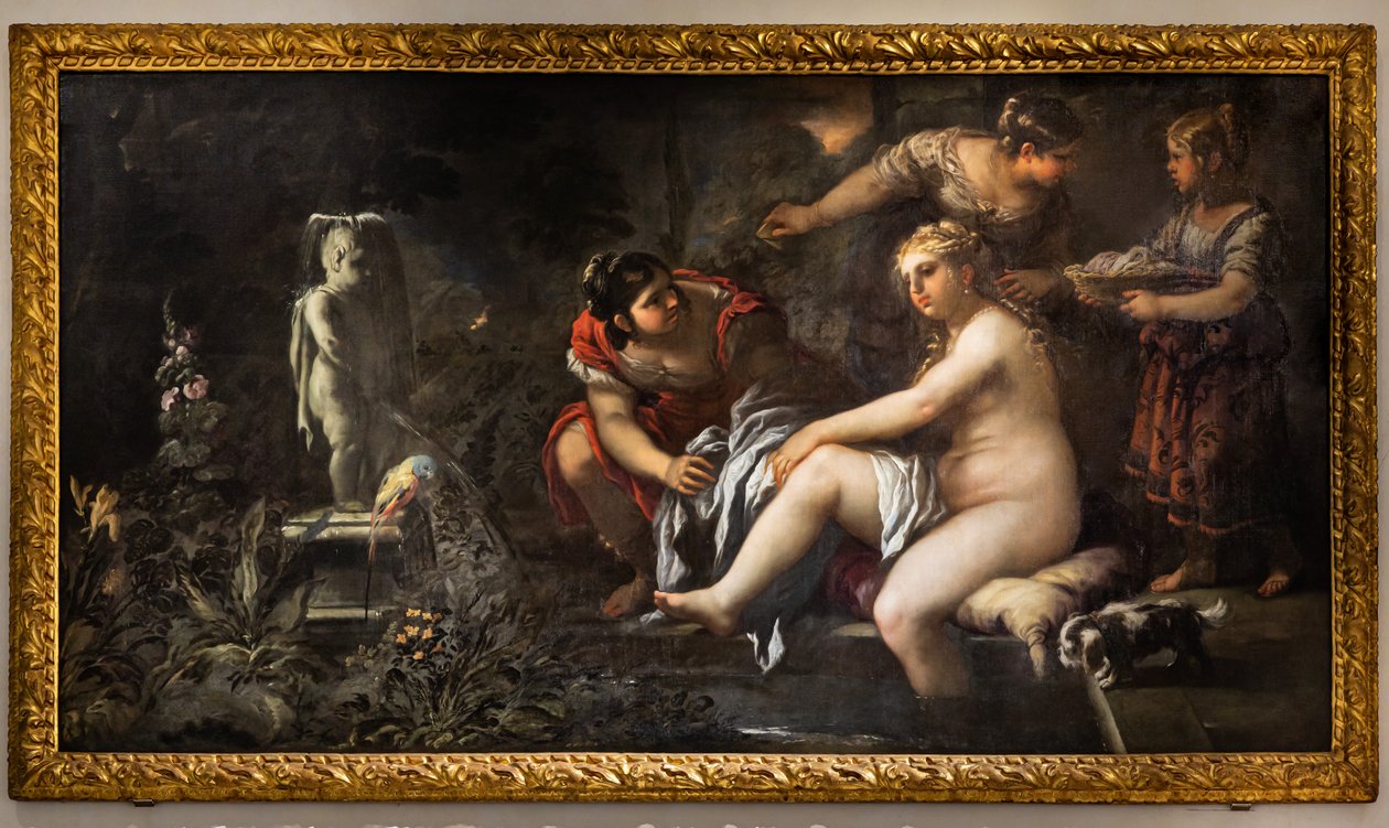 Bathsheba, 16. század második fele (olaj, vászon) alkotó: Luca Giordano