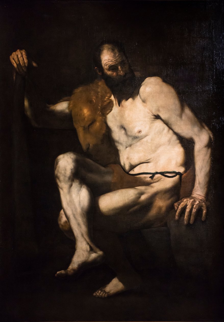 Herkules nyugalomban alkotó: Luca Giordano