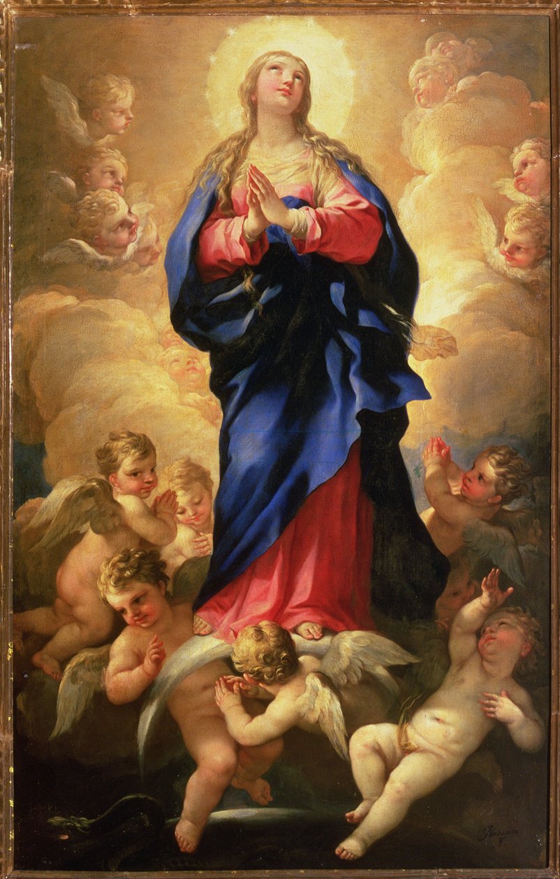 Szeplőtelen Fogantatás alkotó: Luca Giordano
