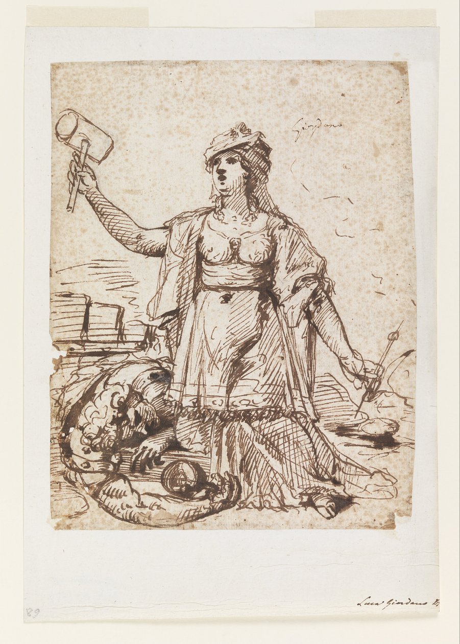 Jael és Sisera alkotó: Luca Giordano