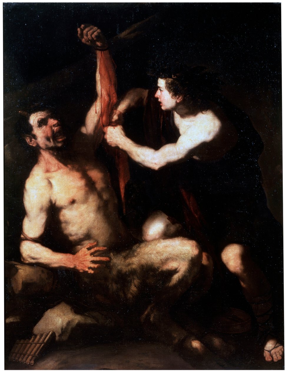 Marsyas és Apollo, 1650-es évek eleje alkotó: Luca Giordano