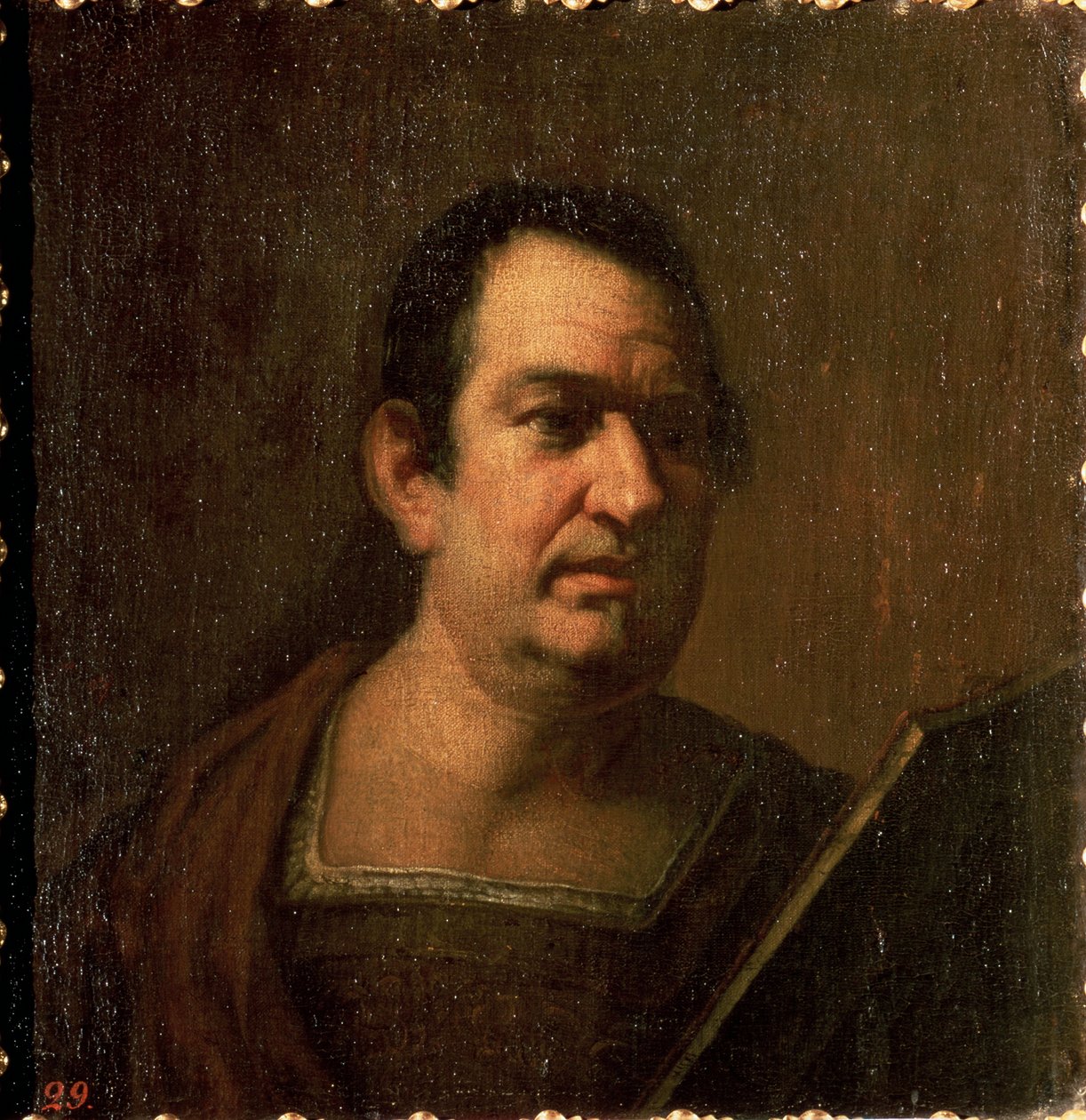 Férfi portréja, 17. század körül alkotó: Luca Giordano