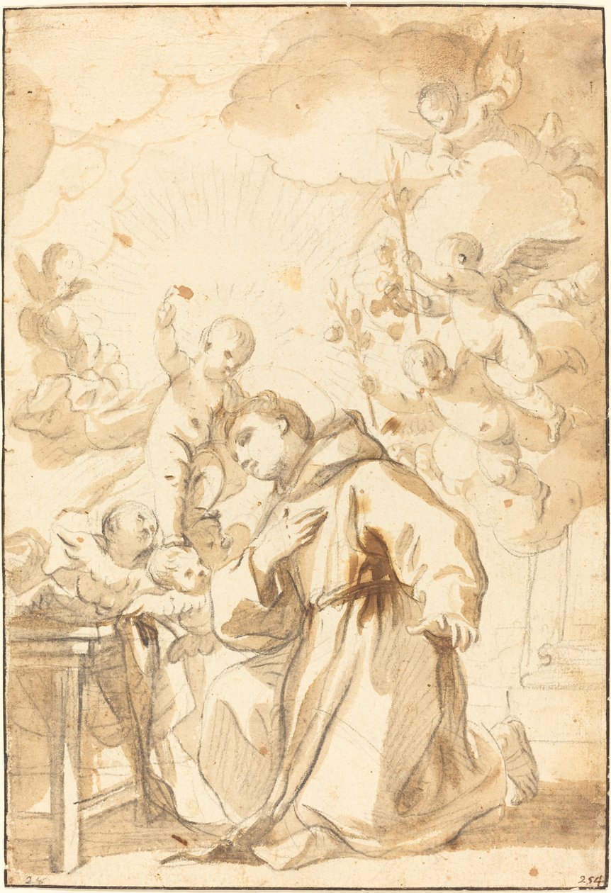 Páduai Szent Antal alkotó: Luca Giordano