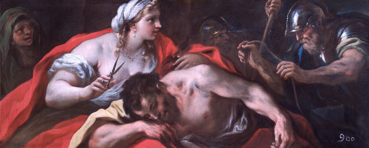 Sámson és Delila, 1696 körül (olaj, vászon) alkotó: Luca Giordano