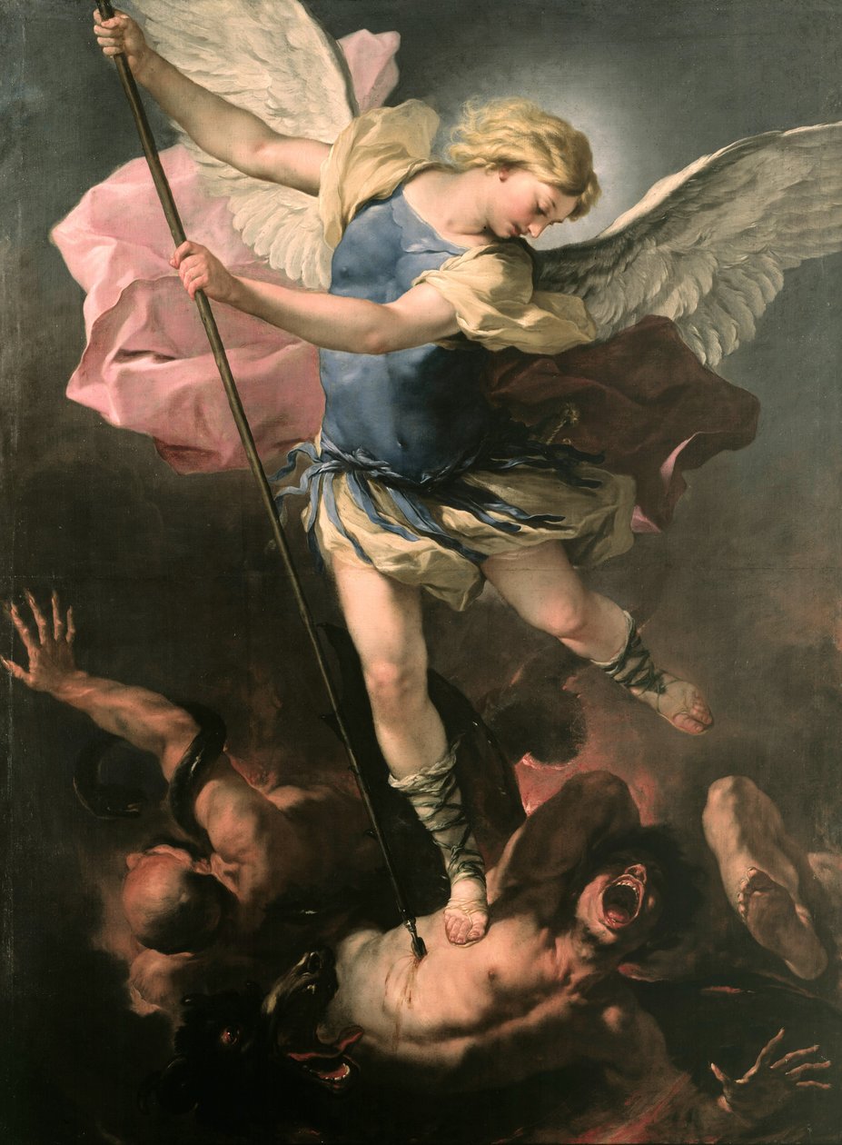 Szent Mihály alkotó: Luca Giordano