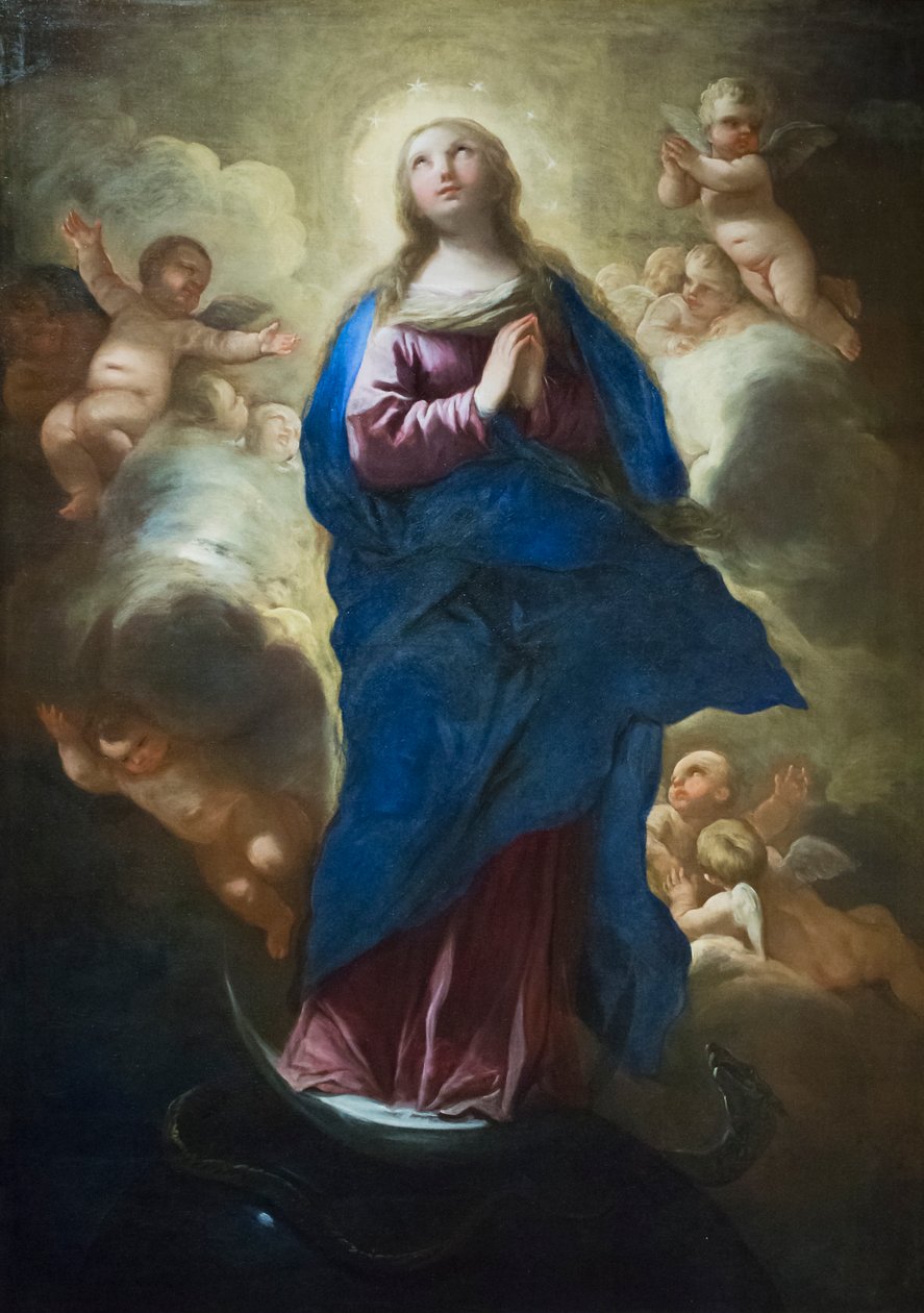 A makulátlan fogantatás alkotó: Luca Giordano