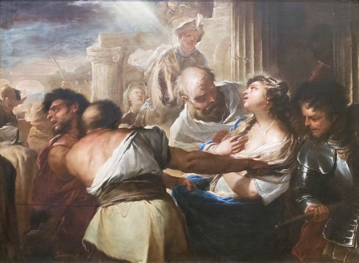 Szent Lucy mártíromsága alkotó: Luca Giordano