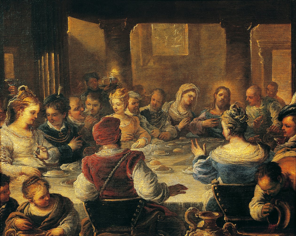 Esküvő Kánában alkotó: Luca Giordano