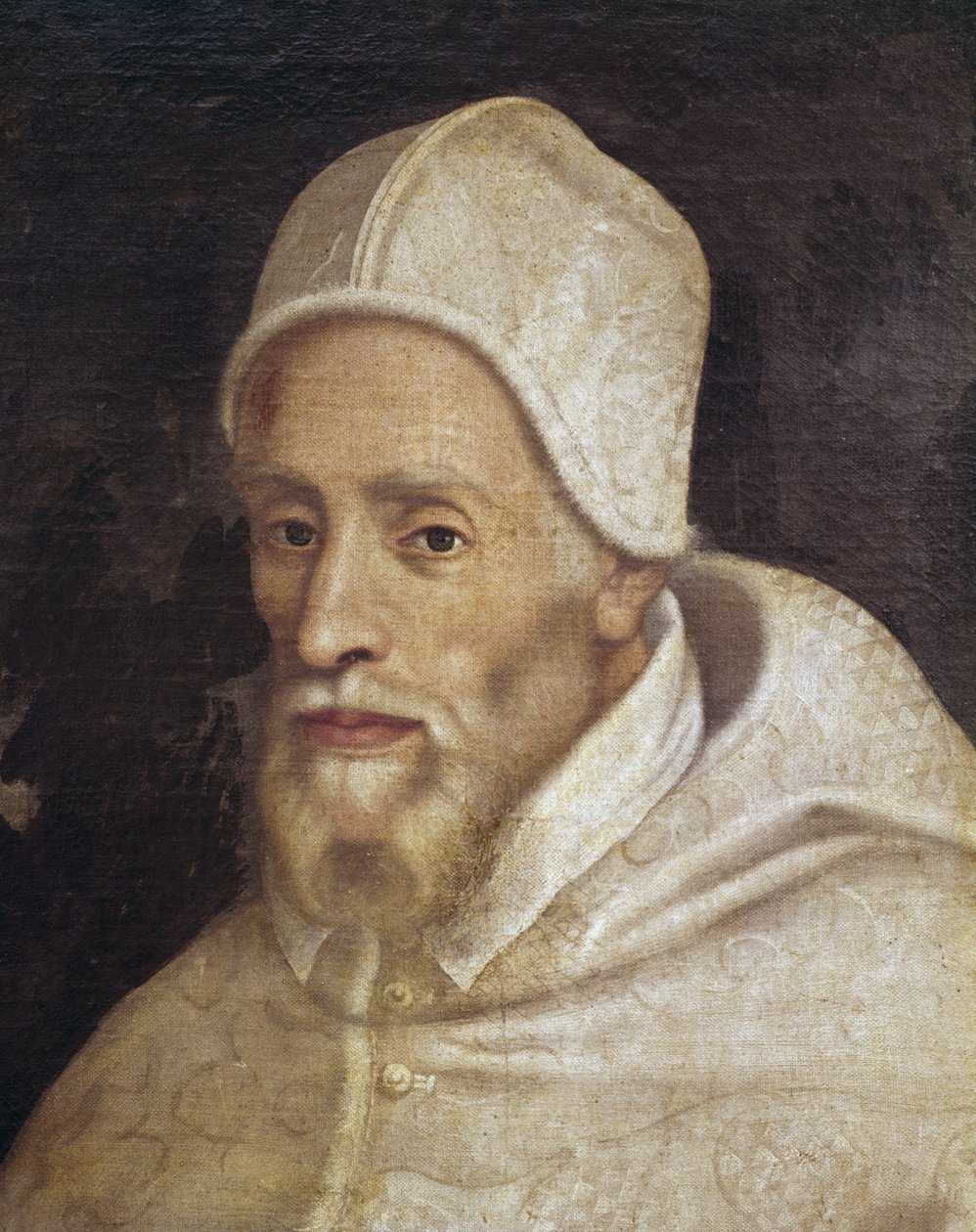 III. Pál pápa (1468-1549) portréja, Luca Longhi (1507-1580) festménye alkotó: Luca Longhi