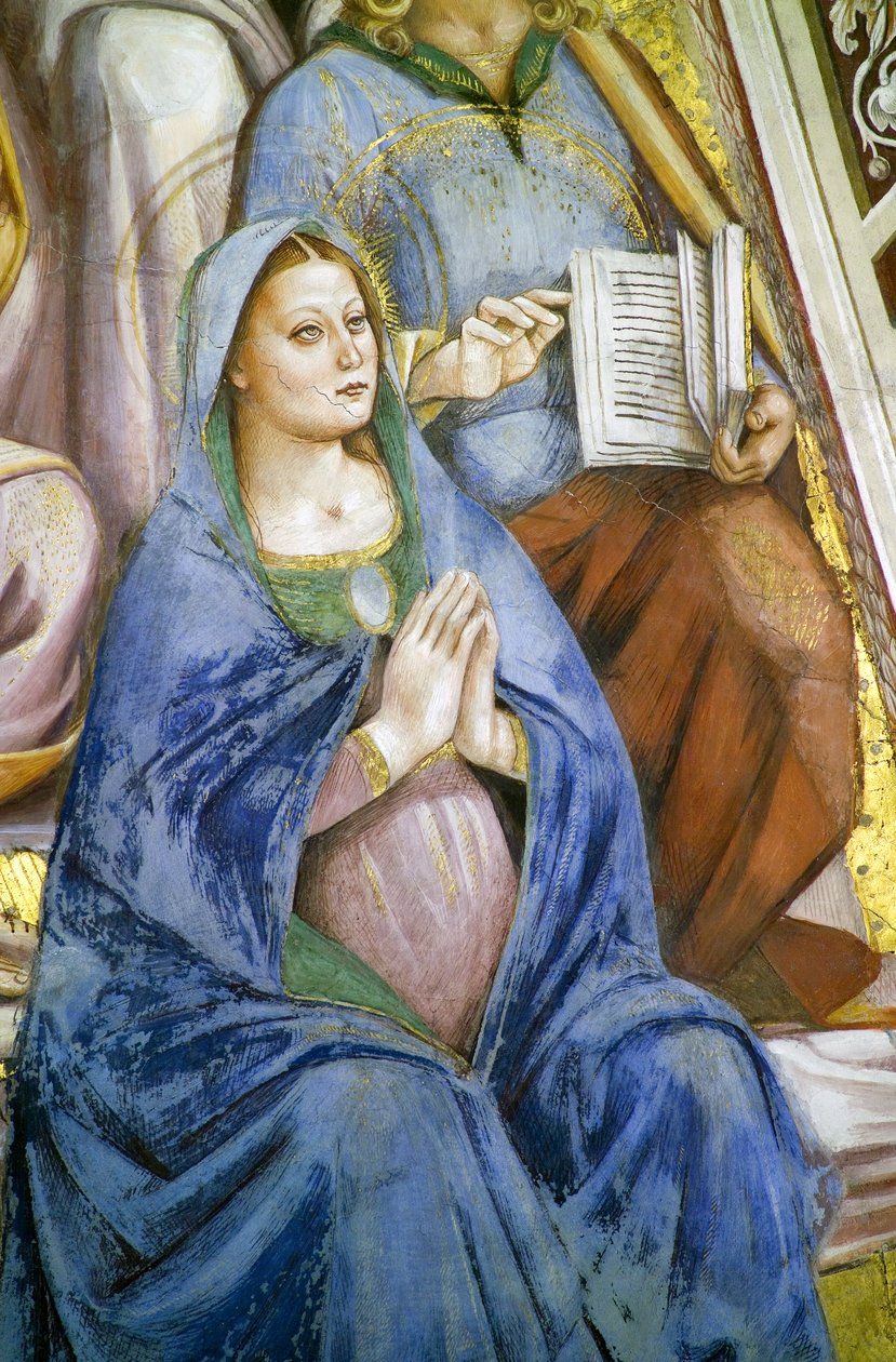 Apostolok, Szűz részlete alkotó: Luca Signorelli