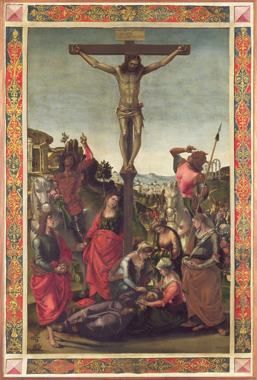 Keresztre feszítés alkotó: Luca Signorelli