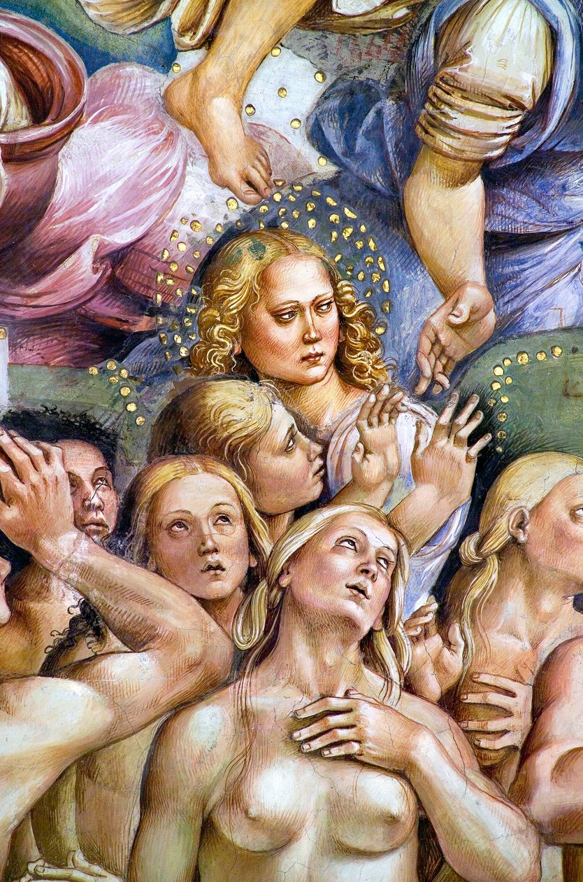 Választott, az Utolsó ítélet freskóciklusból alkotó: Luca Signorelli