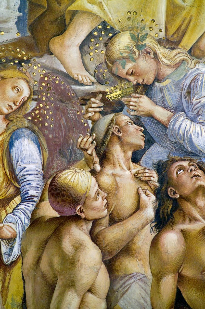 Választott, az Utolsó ítélet freskóciklusból alkotó: Luca Signorelli