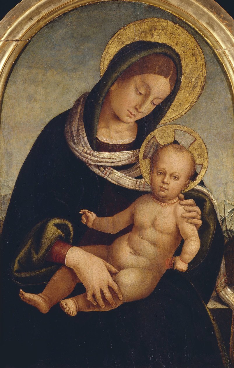 Madonna gyermekkel, kb 1510-1515. alkotó: Luca Signorelli