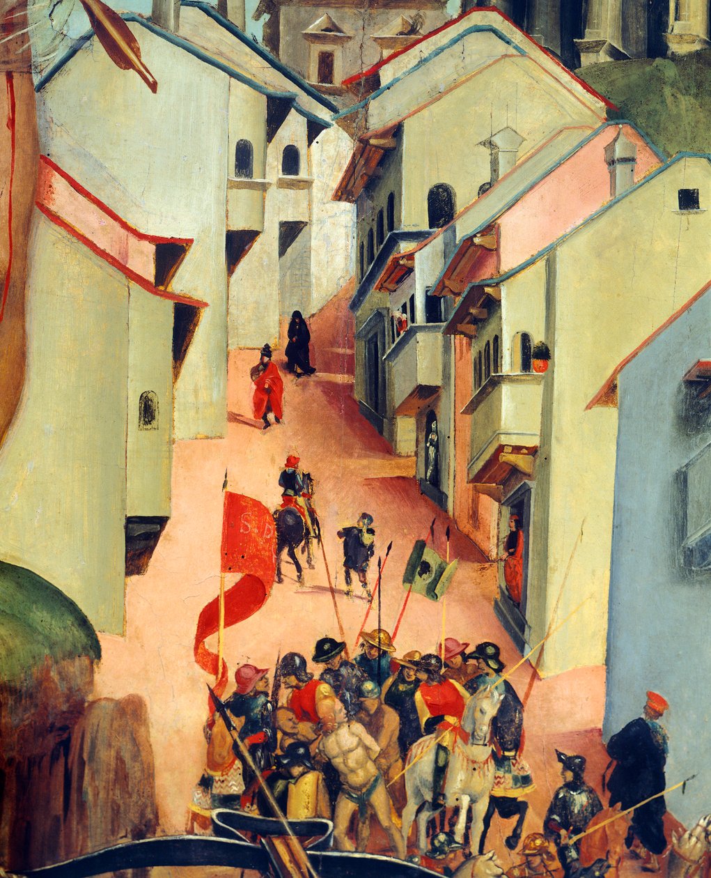 Szent Sebestyén vértanúsága alkotó: Luca Signorelli
