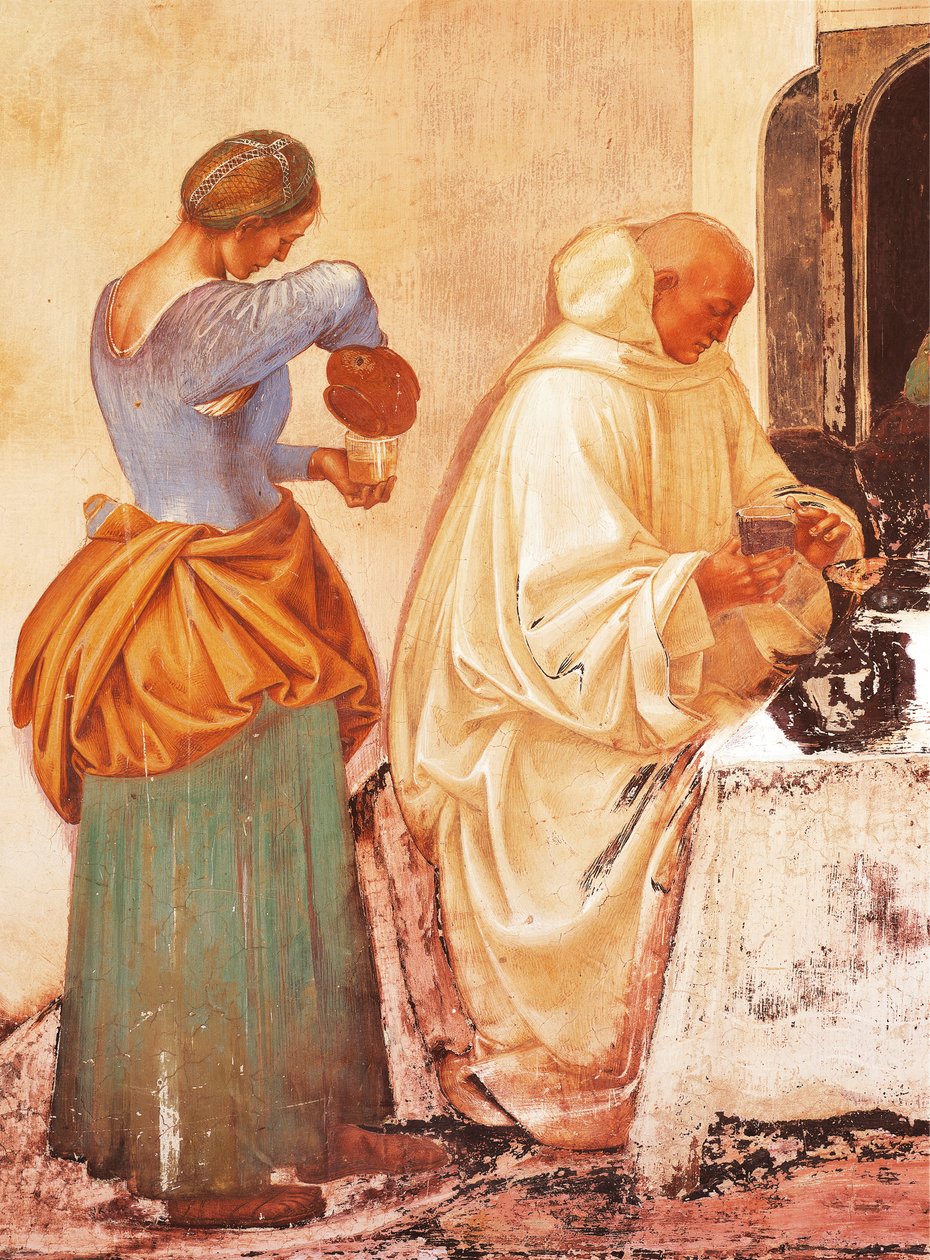 Luca Signorelli Szent Benedek történetei (kb. 1445-1523), freskó, Szent Benedek kolostor, Monte Oliveto Maggiore apátság alkotó: Luca Signorelli