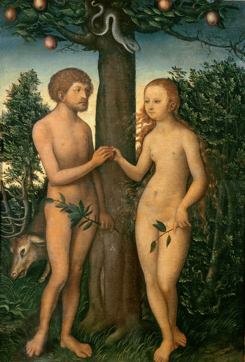 Ádám és Éva alkotó: Lucas Cranach the Elder