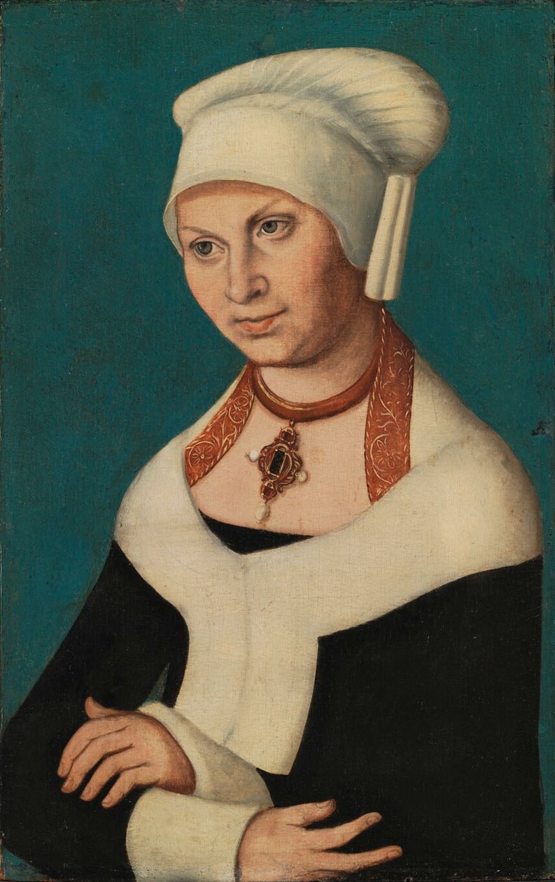 Szász Borbála portréja alkotó: Lucas Cranach the Elder